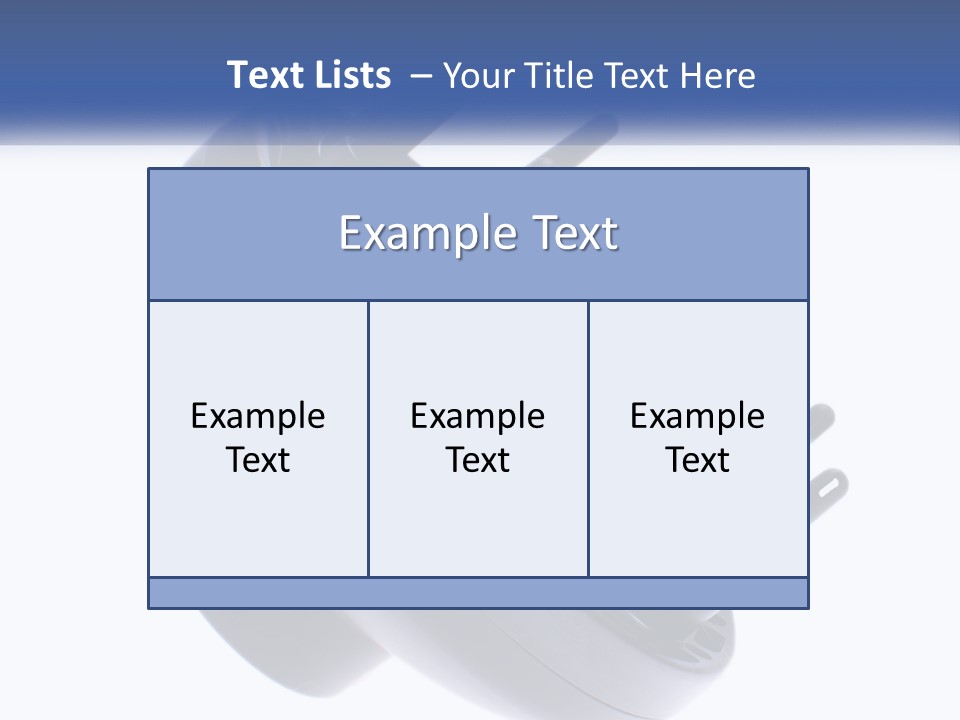 Equipment Unit System PowerPoint Template