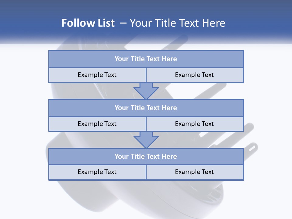 Equipment Unit System PowerPoint Template