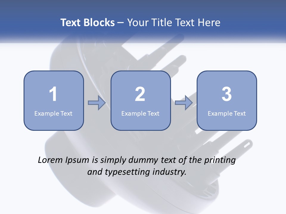 Equipment Unit System PowerPoint Template