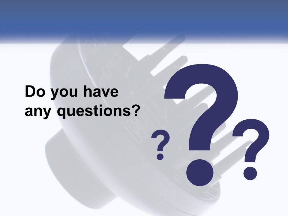 Equipment Unit System PowerPoint Template