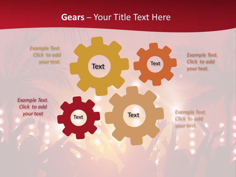 Equipment Supply Electricity PowerPoint Template