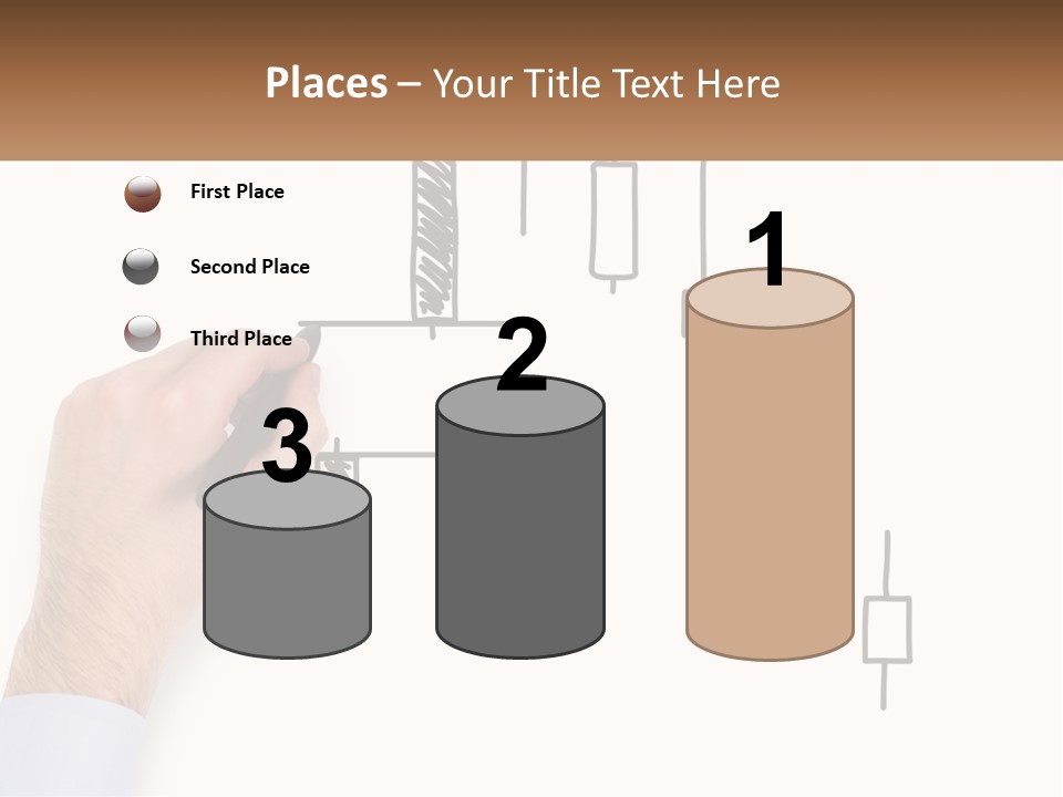 Conditioner Temperature White PowerPoint Template