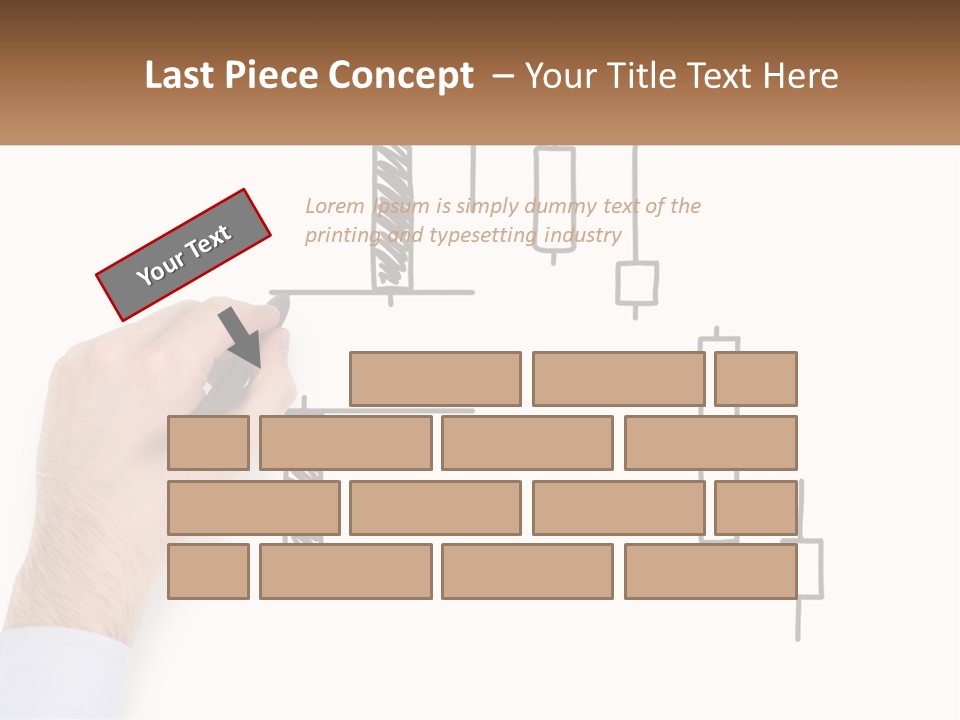 Conditioner Temperature White PowerPoint Template