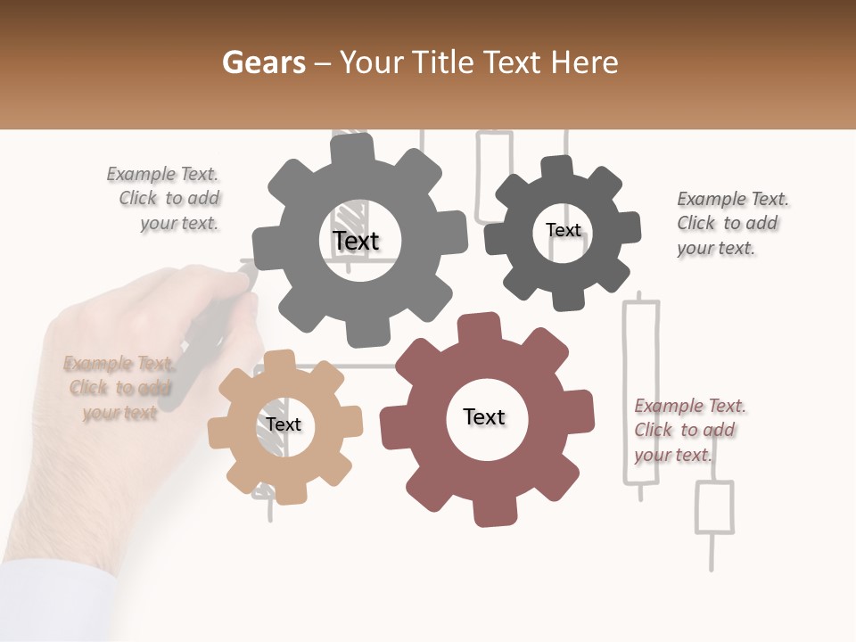 Conditioner Temperature White PowerPoint Template