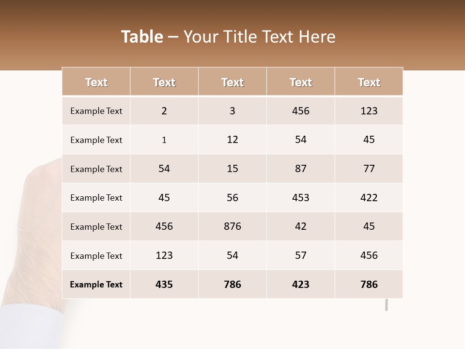 Conditioner Temperature White PowerPoint Template