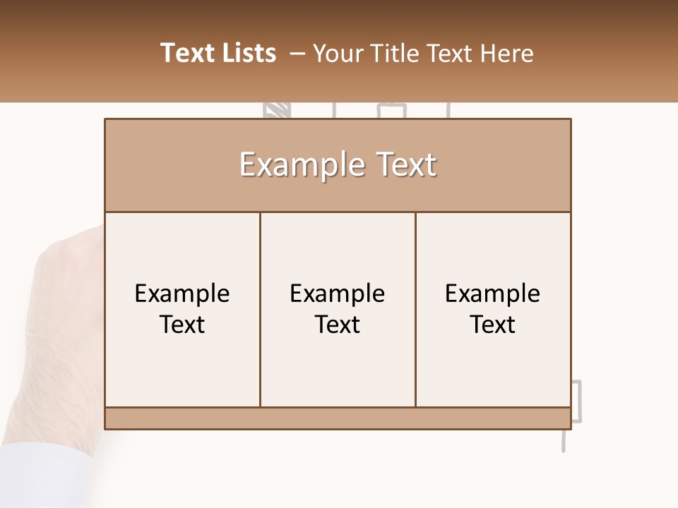 Conditioner Temperature White PowerPoint Template