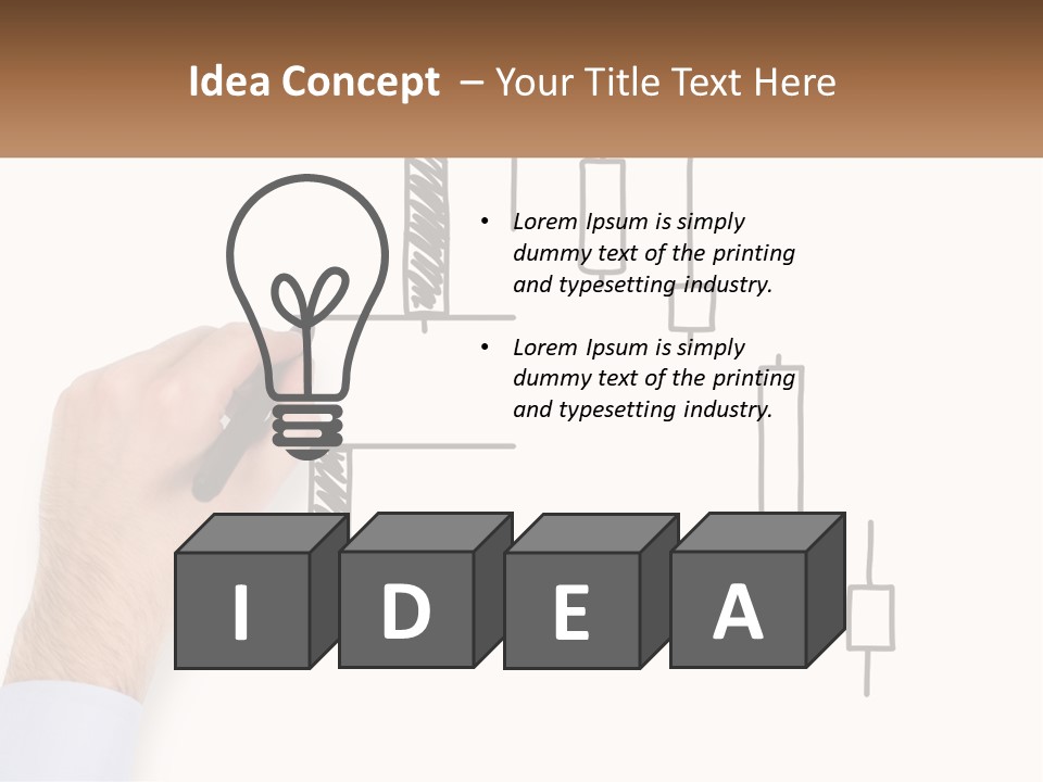 Conditioner Temperature White PowerPoint Template
