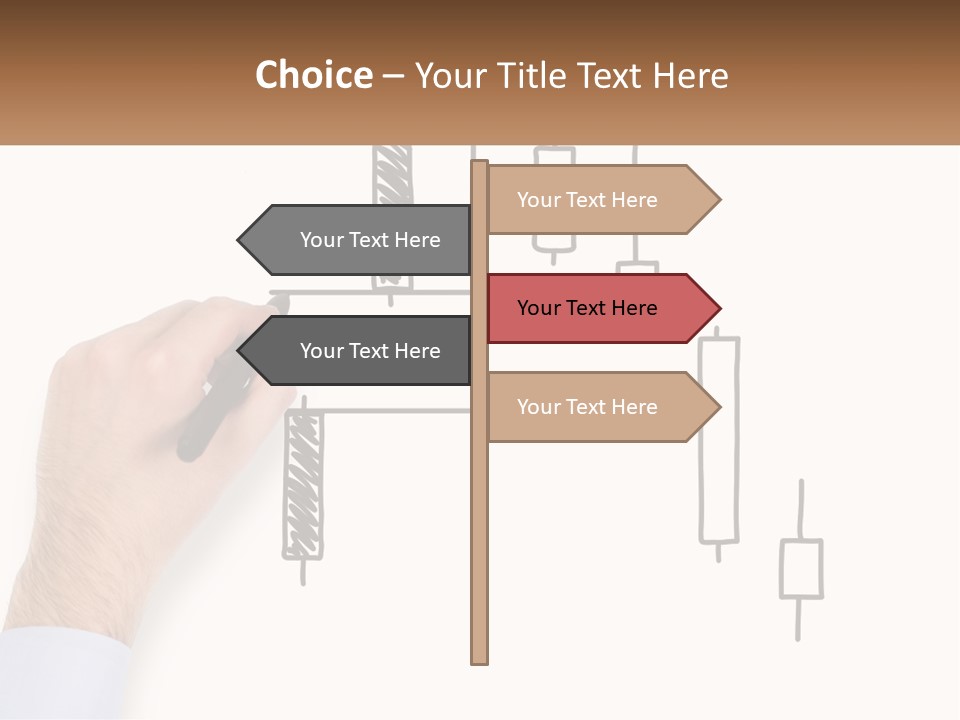 Conditioner Temperature White PowerPoint Template