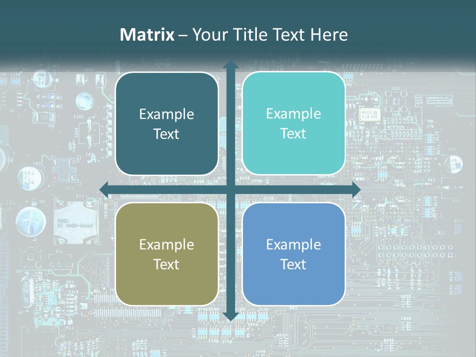 Cold Electricity Switch PowerPoint Template