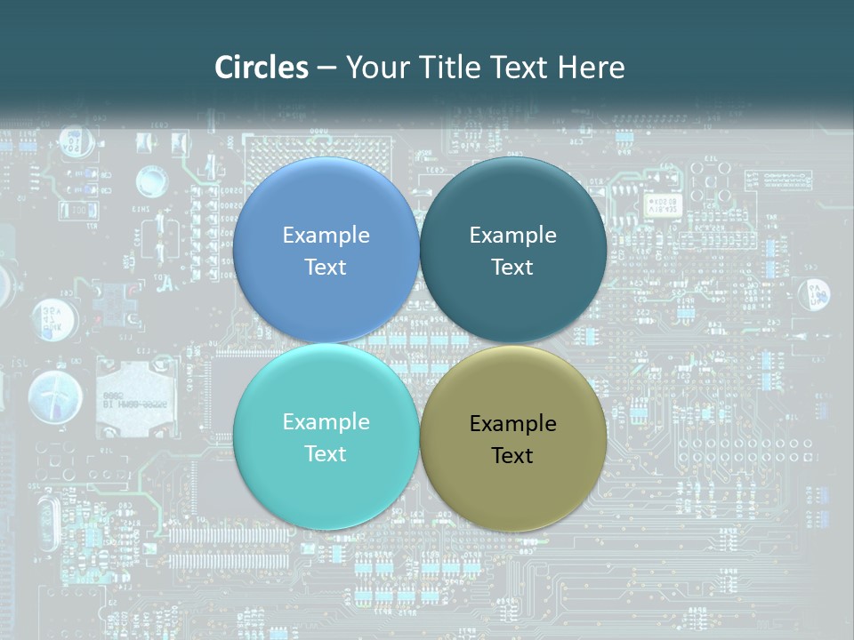 Cold Electricity Switch PowerPoint Template