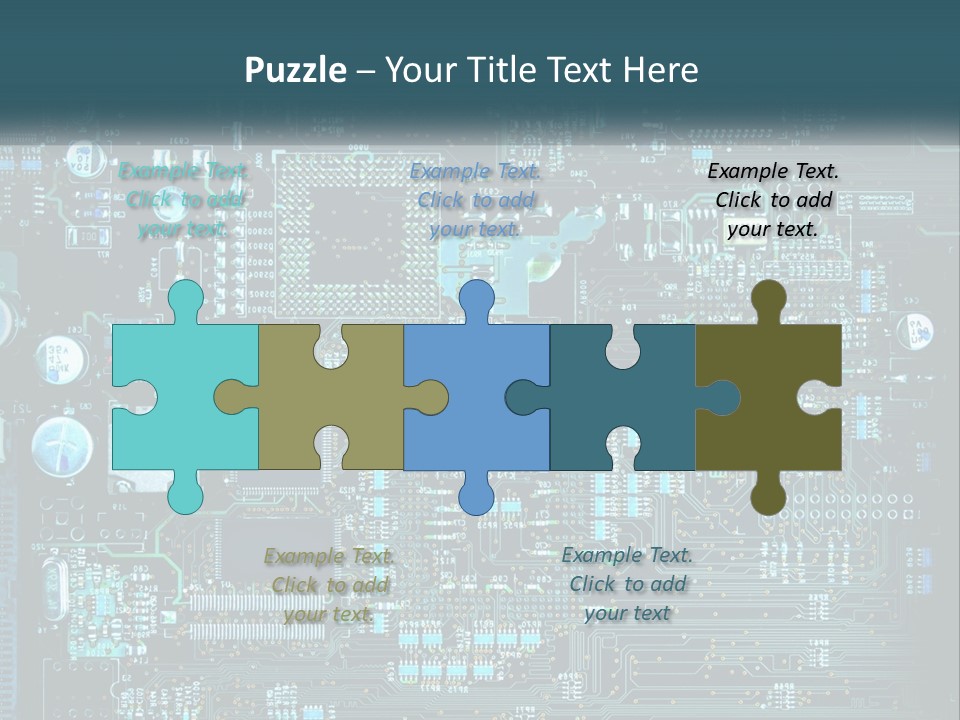Cold Electricity Switch PowerPoint Template