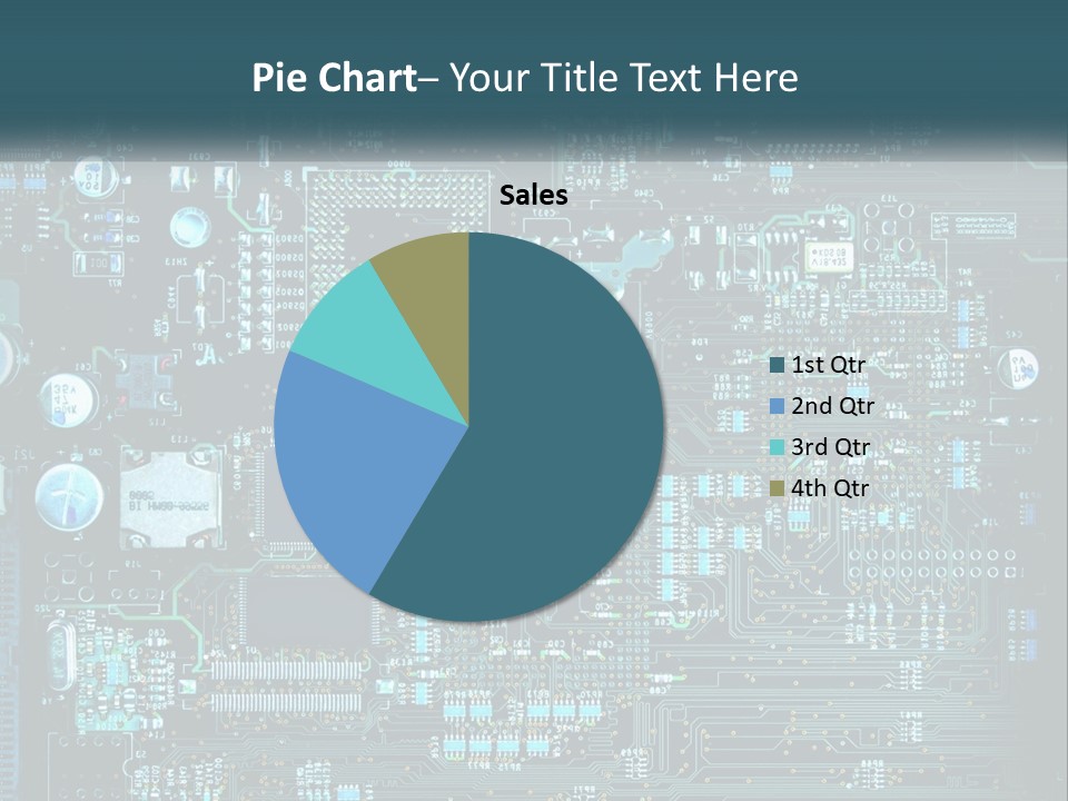 Cold Electricity Switch PowerPoint Template