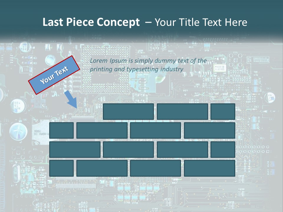 Cold Electricity Switch PowerPoint Template