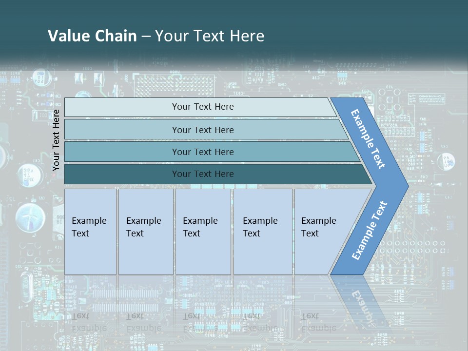 Cold Electricity Switch PowerPoint Template