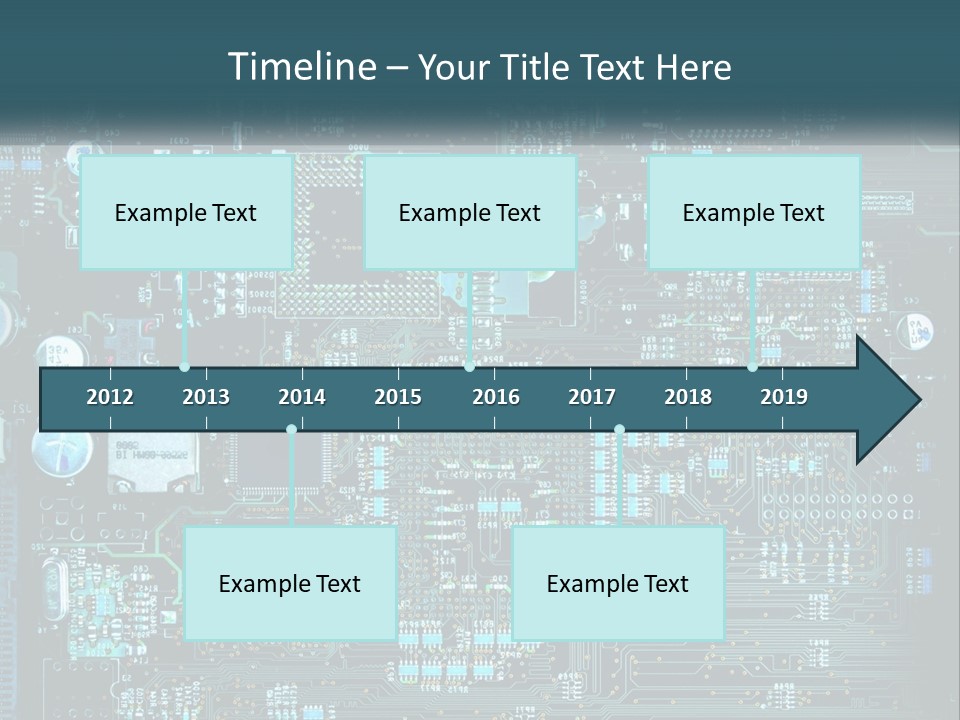 Cold Electricity Switch PowerPoint Template