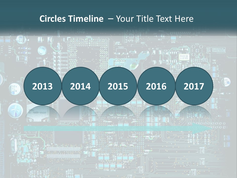 Cold Electricity Switch PowerPoint Template