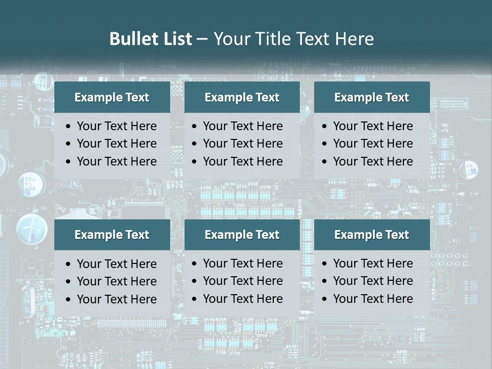 Cold Electricity Switch PowerPoint Template