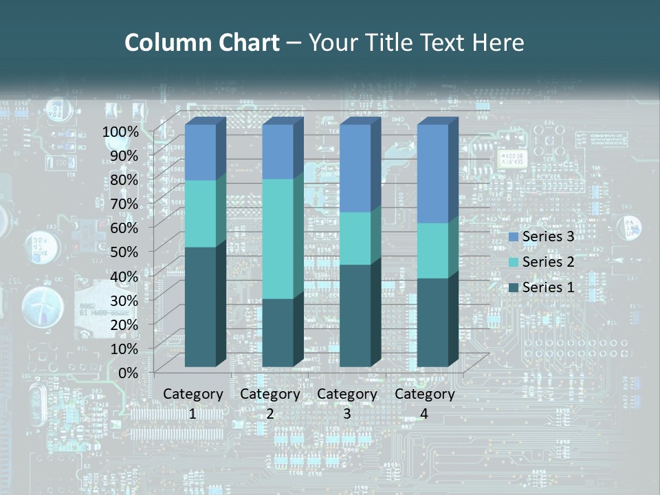 Cold Electricity Switch PowerPoint Template