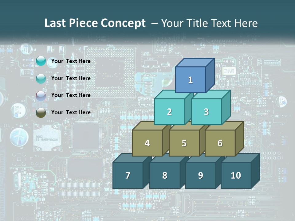 Cold Electricity Switch PowerPoint Template