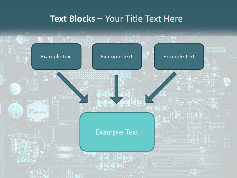 Cold Electricity Switch PowerPoint Template
