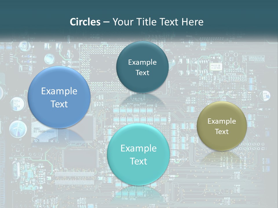 Cold Electricity Switch PowerPoint Template