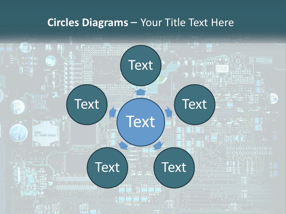 Cold Electricity Switch PowerPoint Template