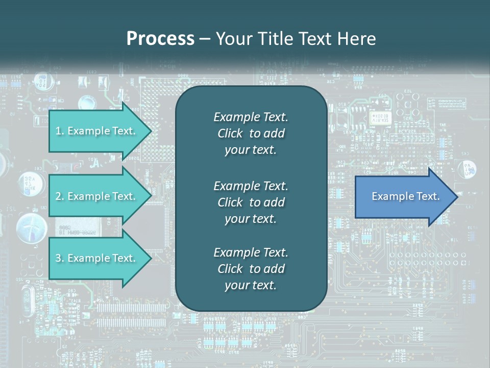 Cold Electricity Switch PowerPoint Template