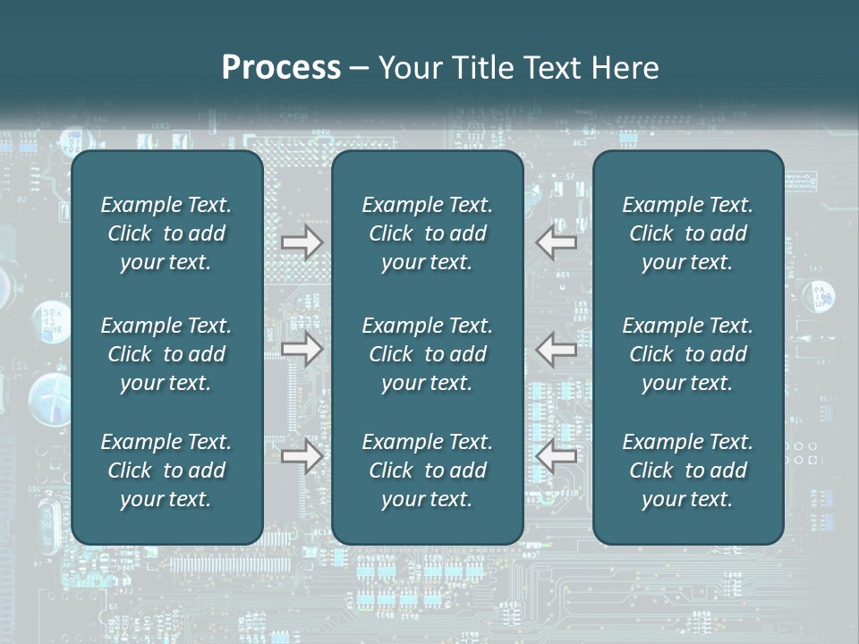 Cold Electricity Switch PowerPoint Template