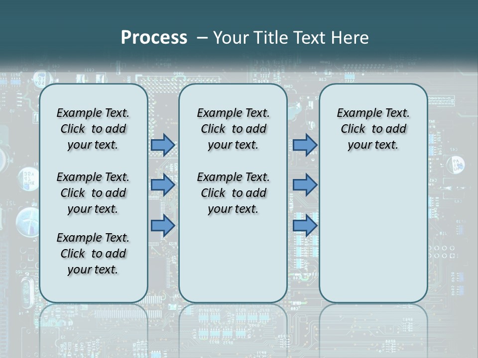 Cold Electricity Switch PowerPoint Template