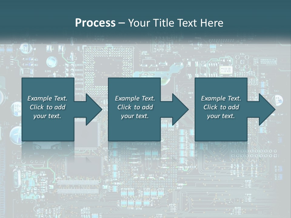 Cold Electricity Switch PowerPoint Template