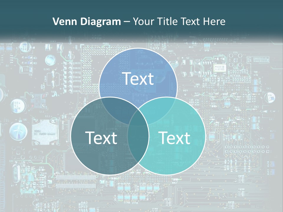 Cold Electricity Switch PowerPoint Template