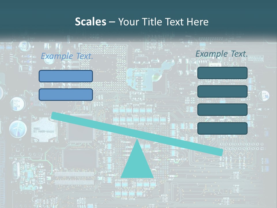 Cold Electricity Switch PowerPoint Template