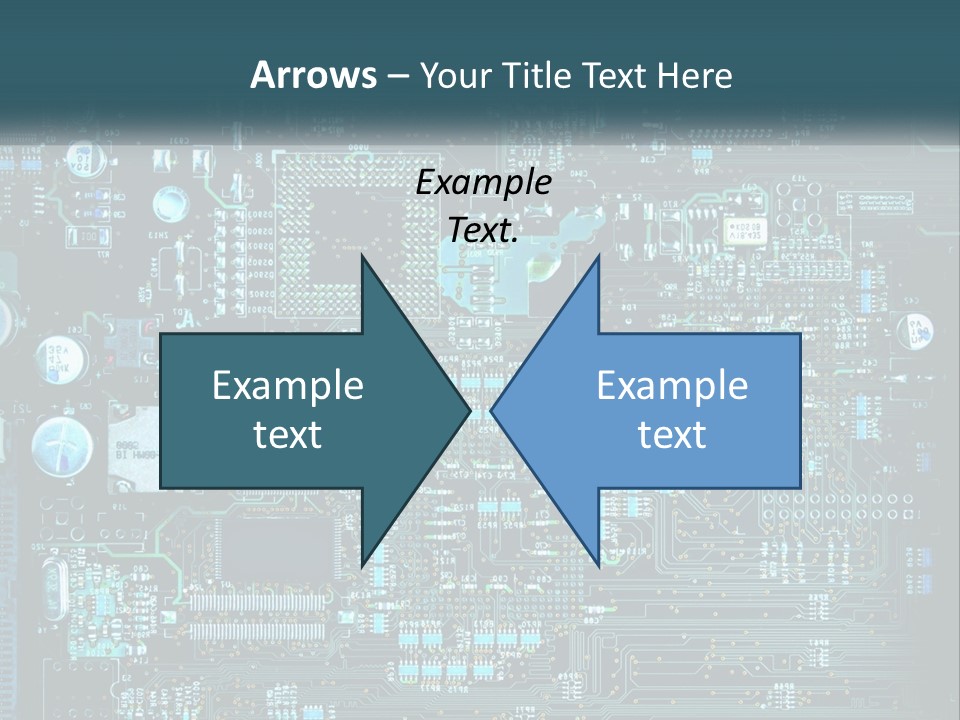 Cold Electricity Switch PowerPoint Template