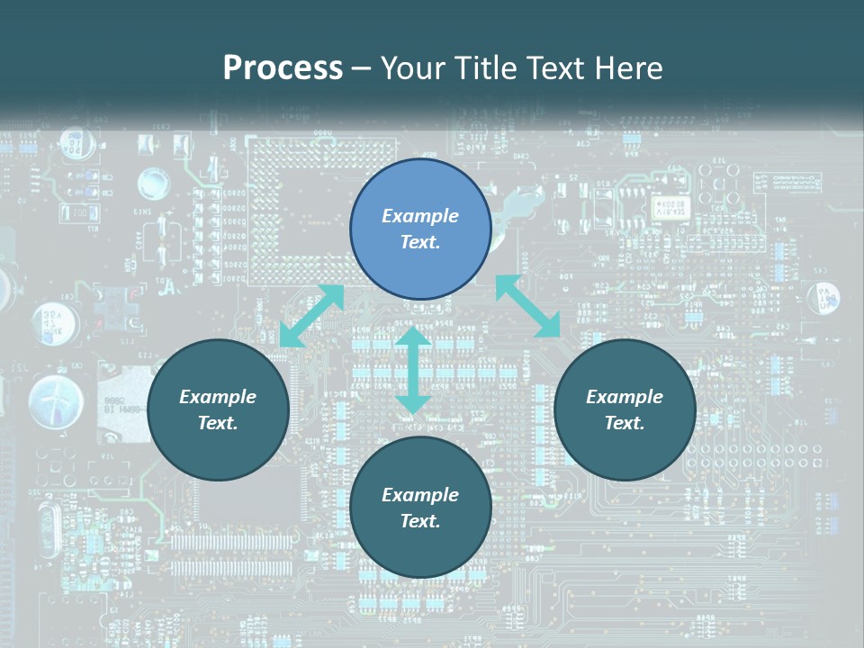 Cold Electricity Switch PowerPoint Template