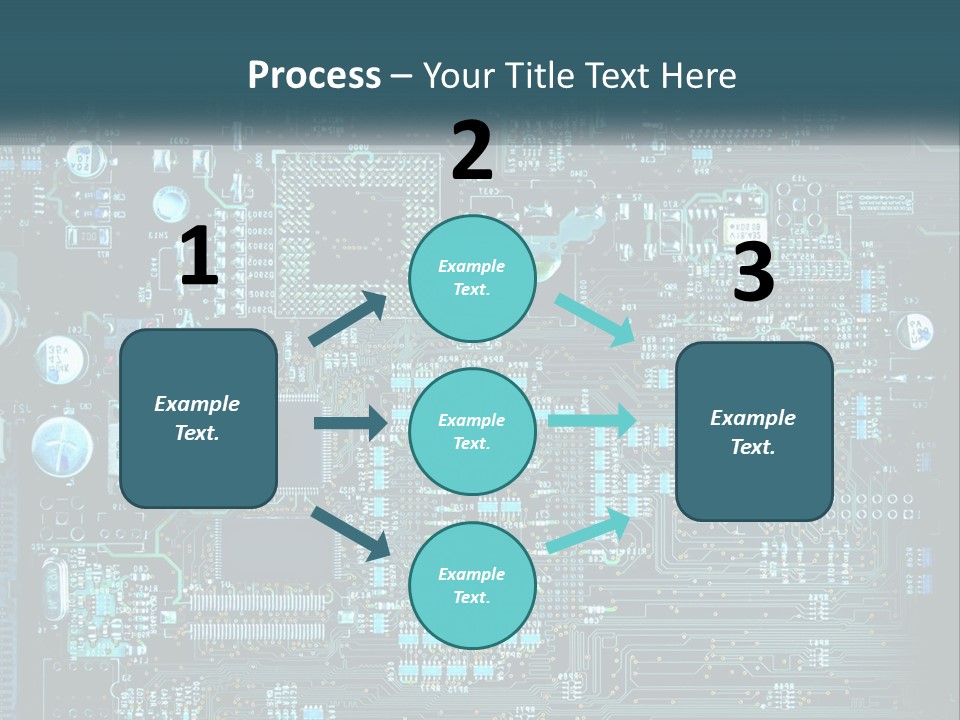 Cold Electricity Switch PowerPoint Template