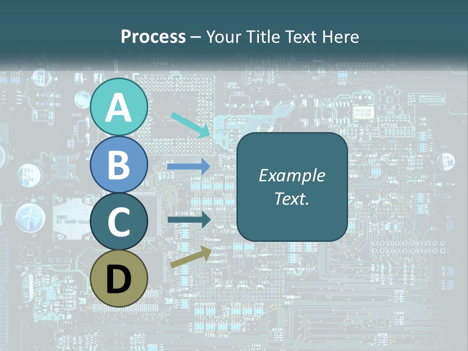 Cold Electricity Switch PowerPoint Template