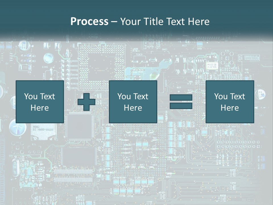 Cold Electricity Switch PowerPoint Template
