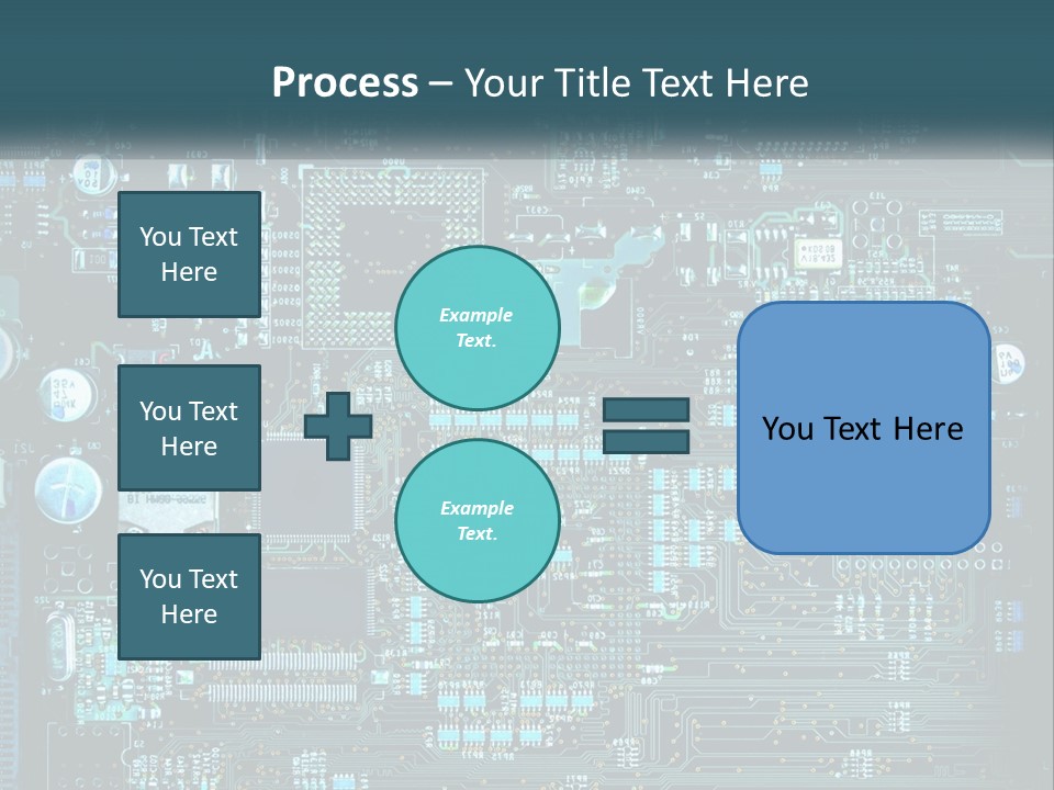 Cold Electricity Switch PowerPoint Template