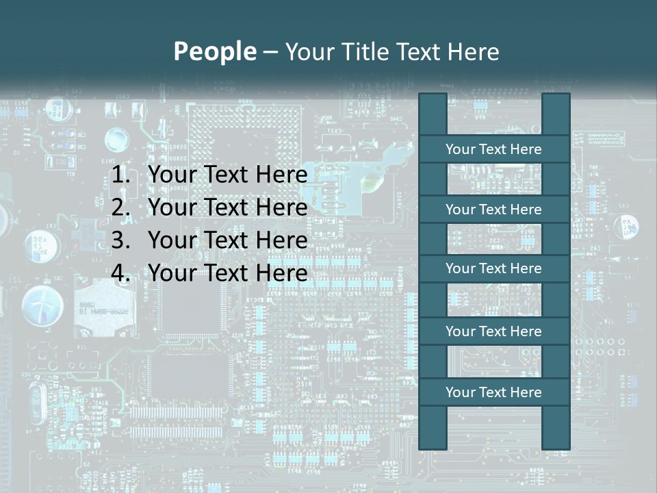 Cold Electricity Switch PowerPoint Template