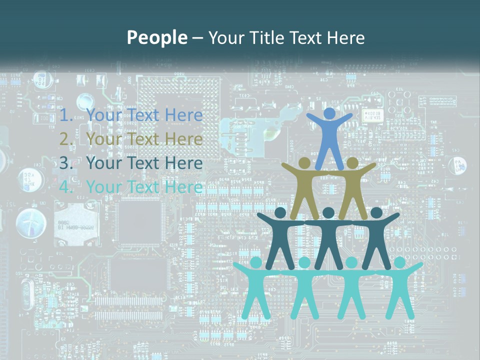 Cold Electricity Switch PowerPoint Template