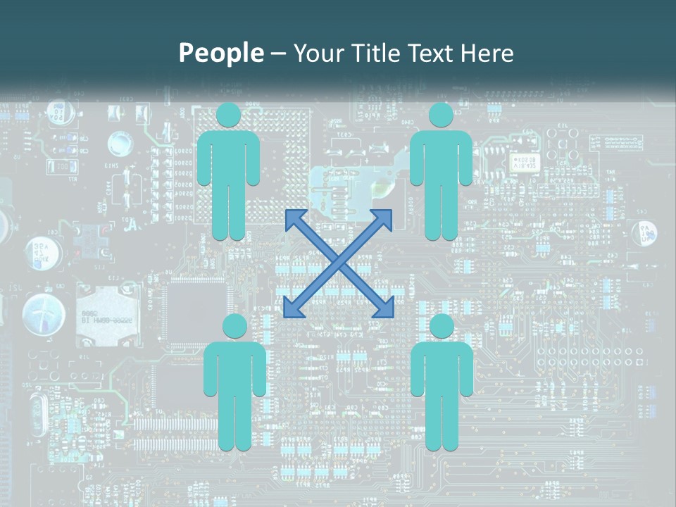 Cold Electricity Switch PowerPoint Template