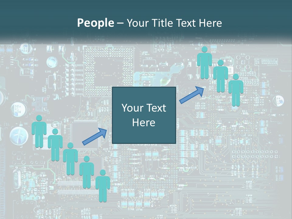 Cold Electricity Switch PowerPoint Template
