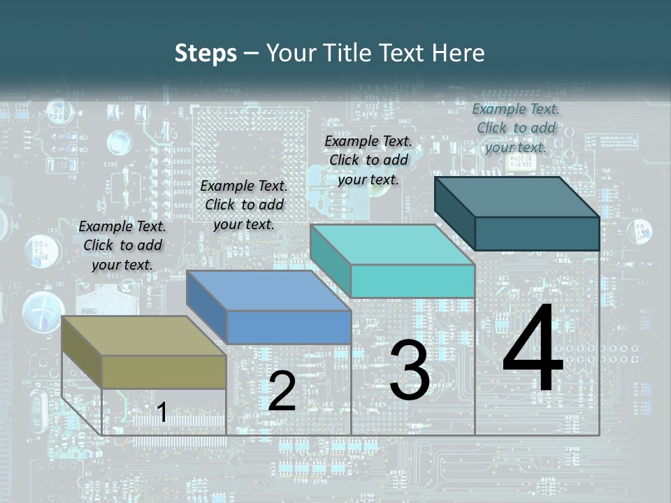Cold Electricity Switch PowerPoint Template