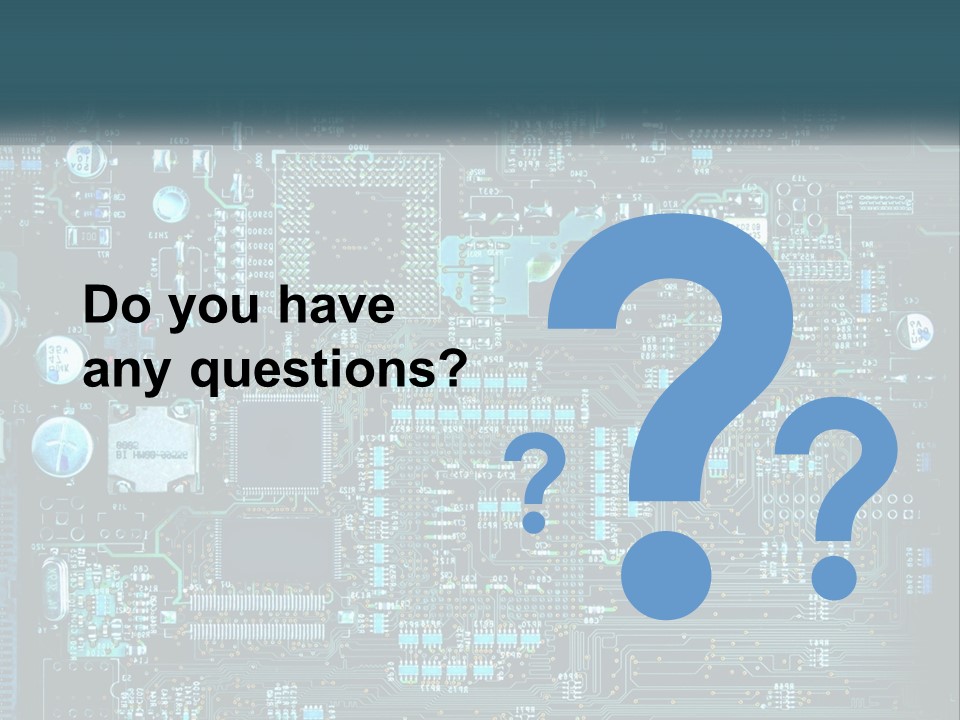 Cold Electricity Switch PowerPoint Template