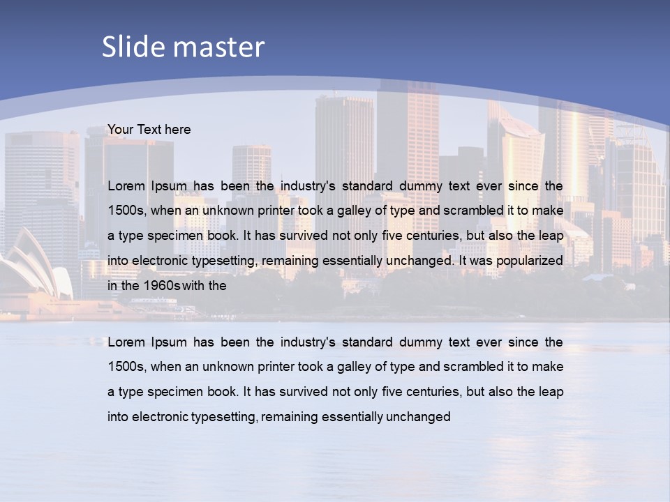 Cooling Power Unit PowerPoint Template