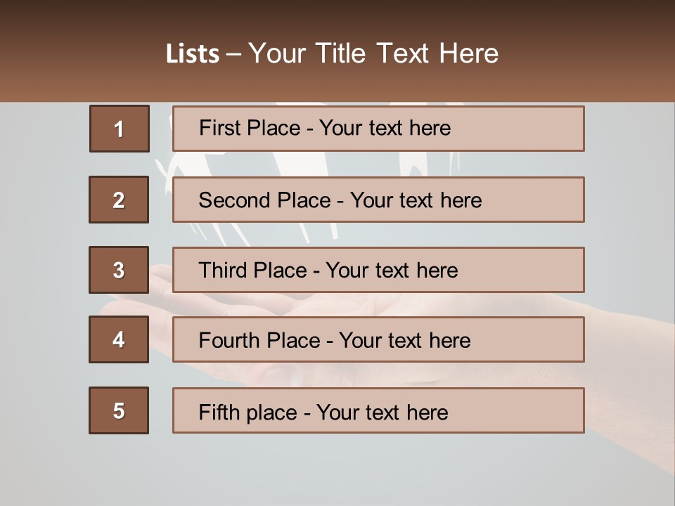 House System Conditioner PowerPoint Template