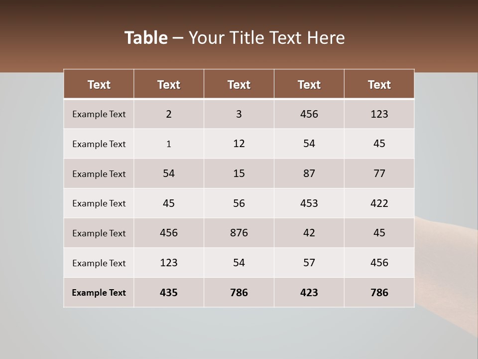 House System Conditioner PowerPoint Template
