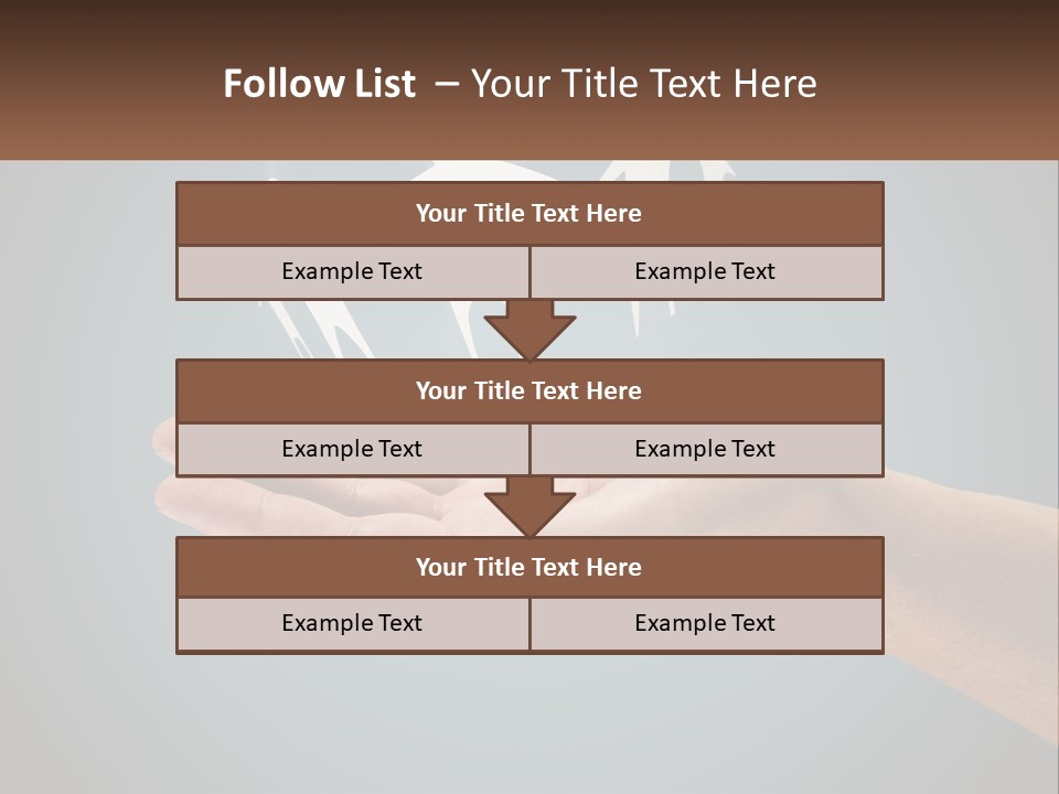House System Conditioner PowerPoint Template