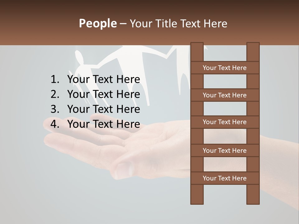 House System Conditioner PowerPoint Template