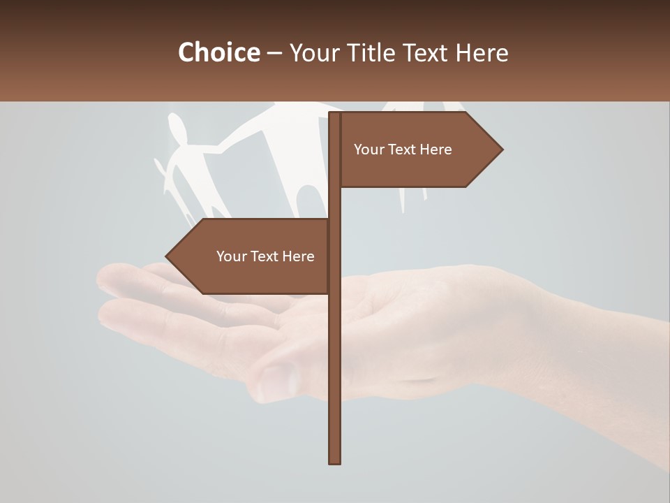 House System Conditioner PowerPoint Template